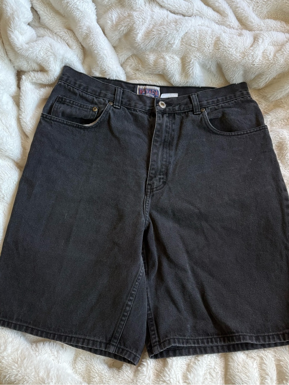 Black Men’s Denim Shorts - Classic Style